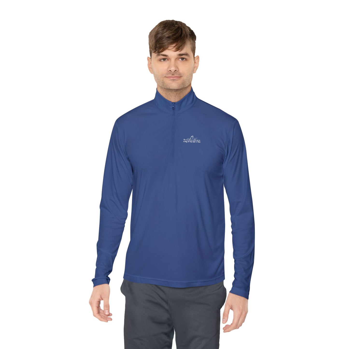 Worship Walking “30 Days, 30 Steps Closer to Jesus” Men’s Quarter-Zip Pullover