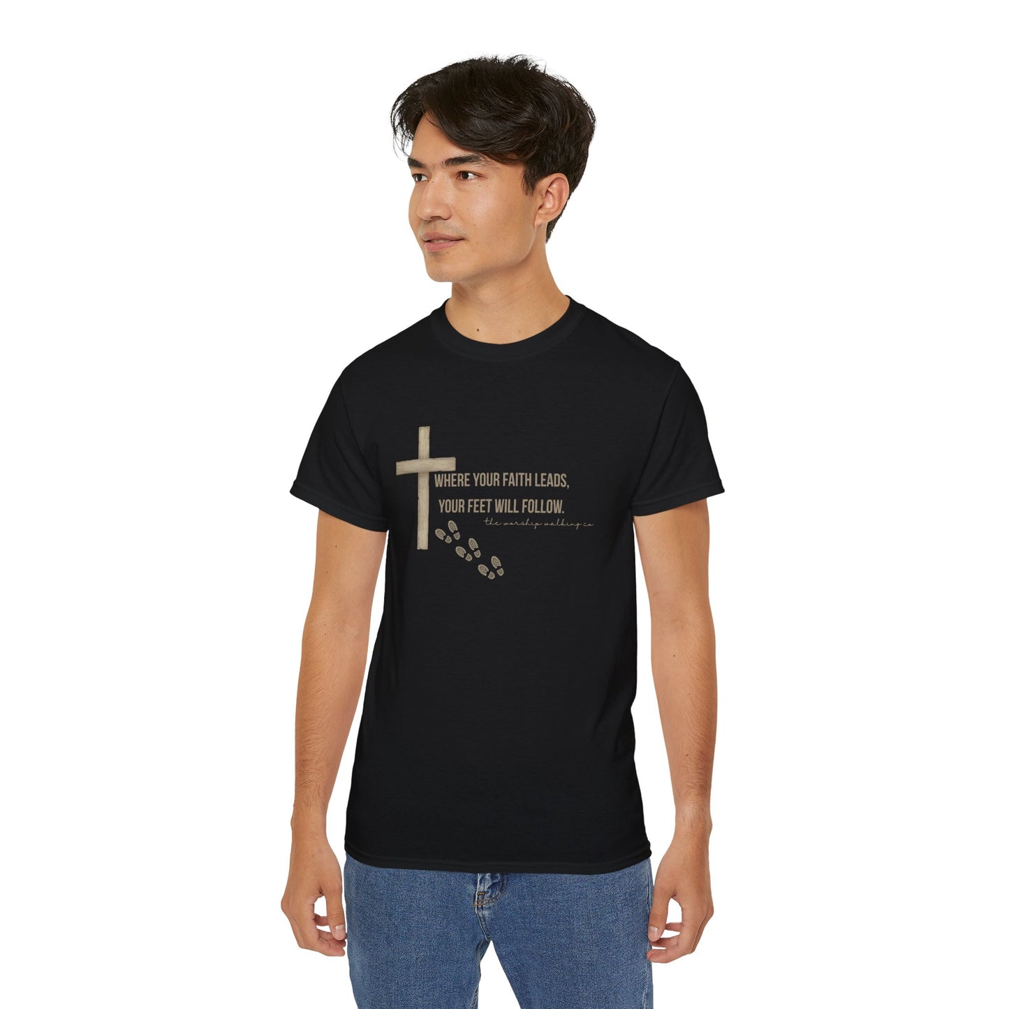 Worship Walking “Where Your Faith Leads”, Unisex Tee
