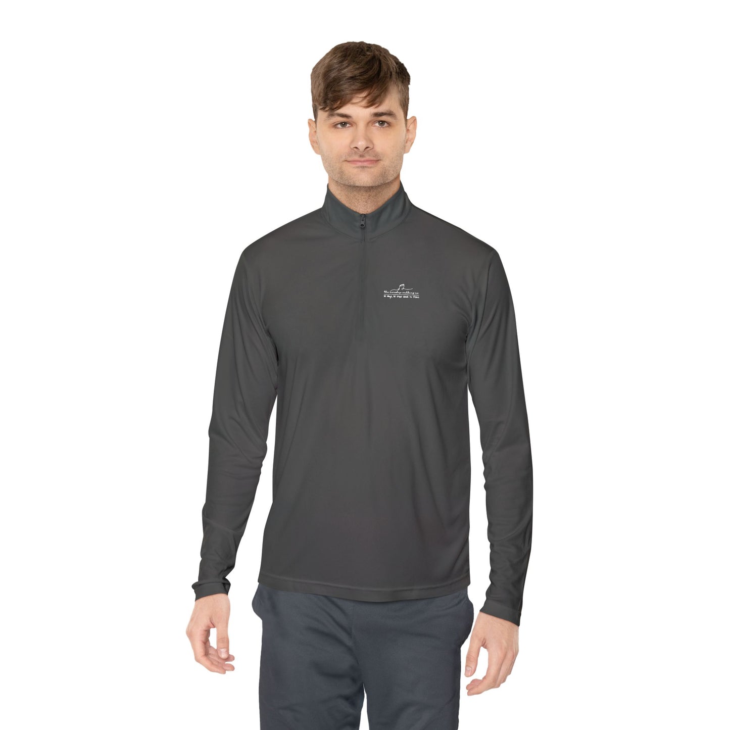 Worship Walking “30 Days, 30 Steps Closer to Jesus” Men’s Quarter-Zip Pullover