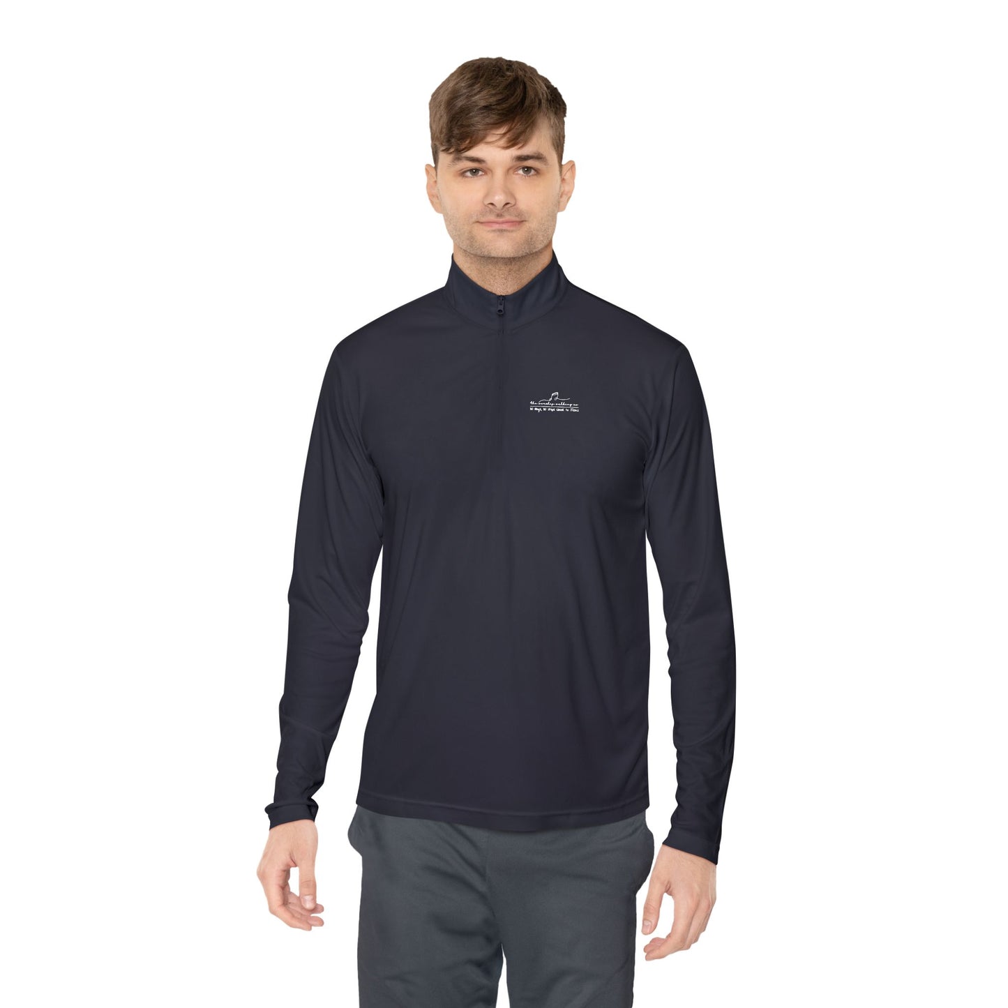 Worship Walking “30 Days, 30 Steps Closer to Jesus” Men’s Quarter-Zip Pullover