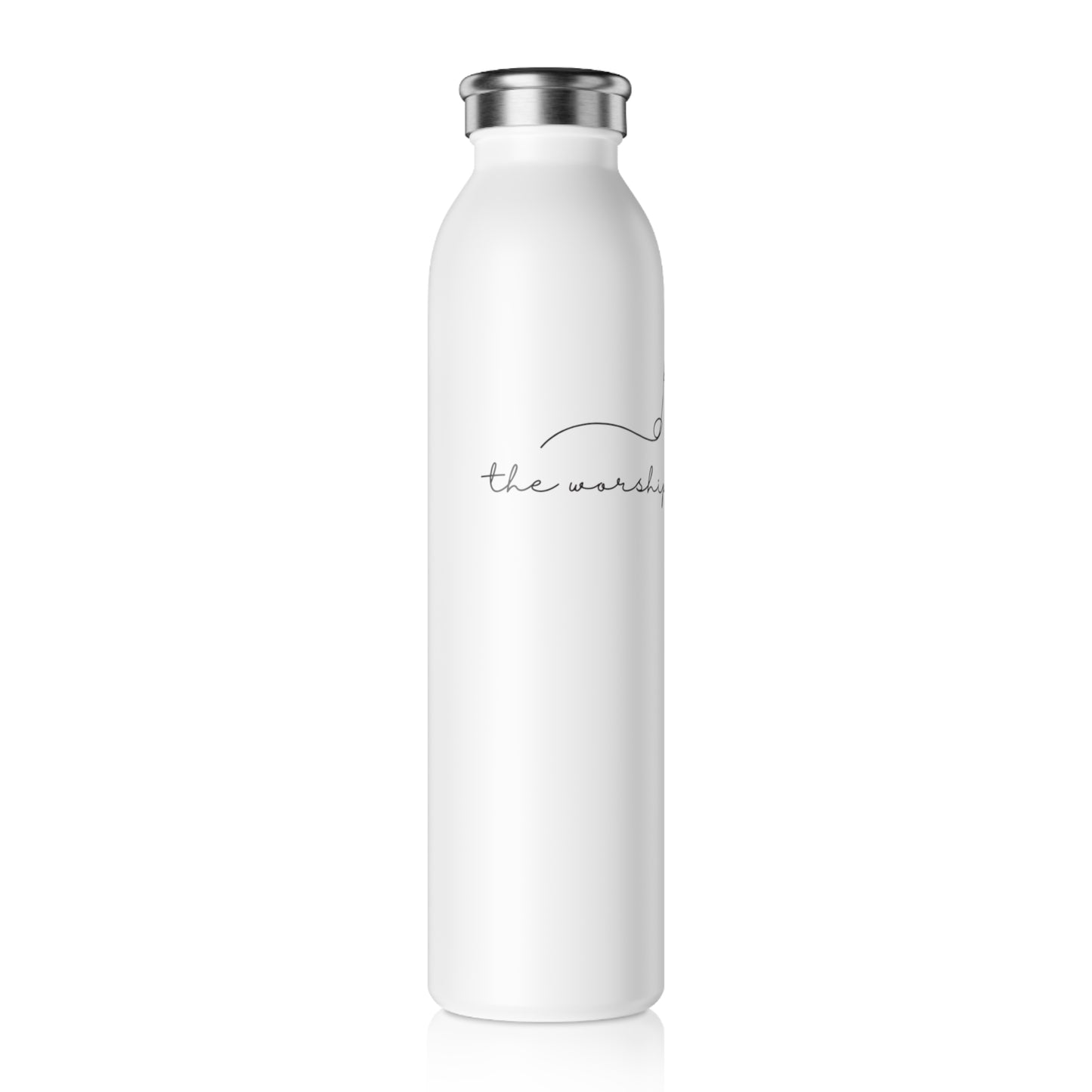The Worship Walking Co Slim Water Bottle - Stay Hydrated, Stay Inspired