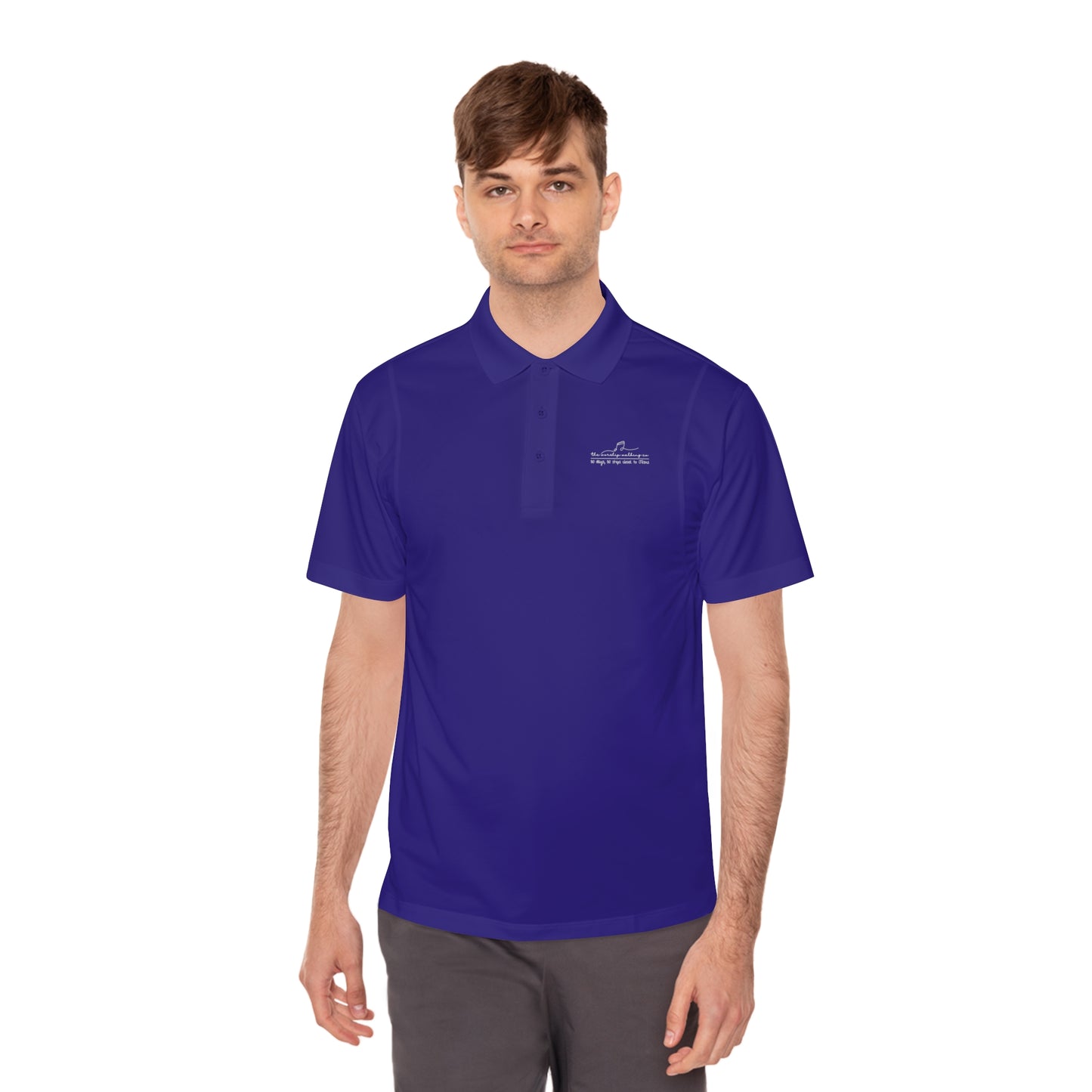 Worship Walking “30 Days, 30 Steps Closer to Jesus”, Men's Sport Polo Shirt