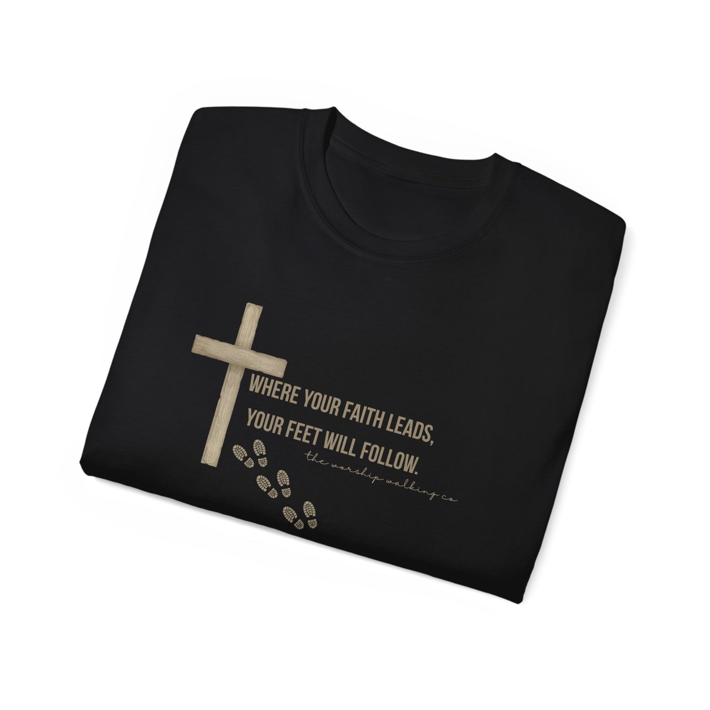Worship Walking “Where Your Faith Leads”, Unisex Tee