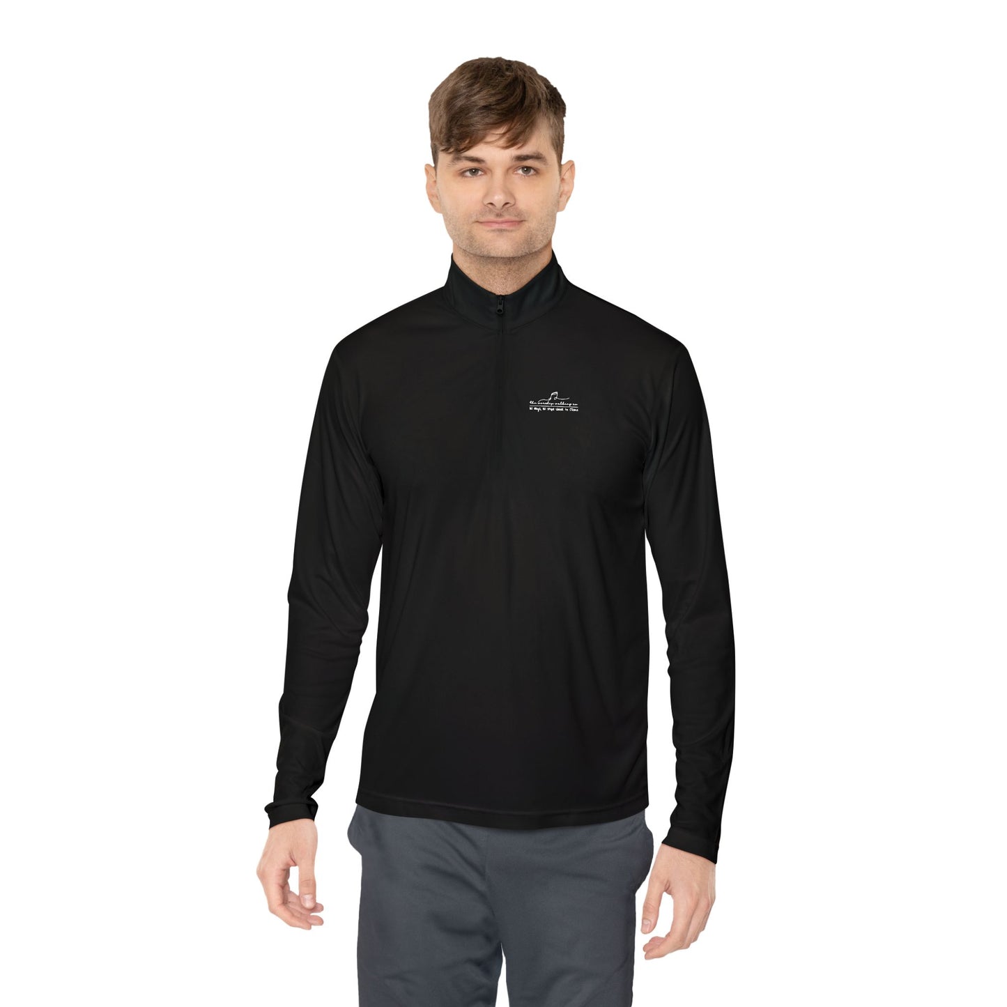 Worship Walking “30 Days, 30 Steps Closer to Jesus” Men’s Quarter-Zip Pullover