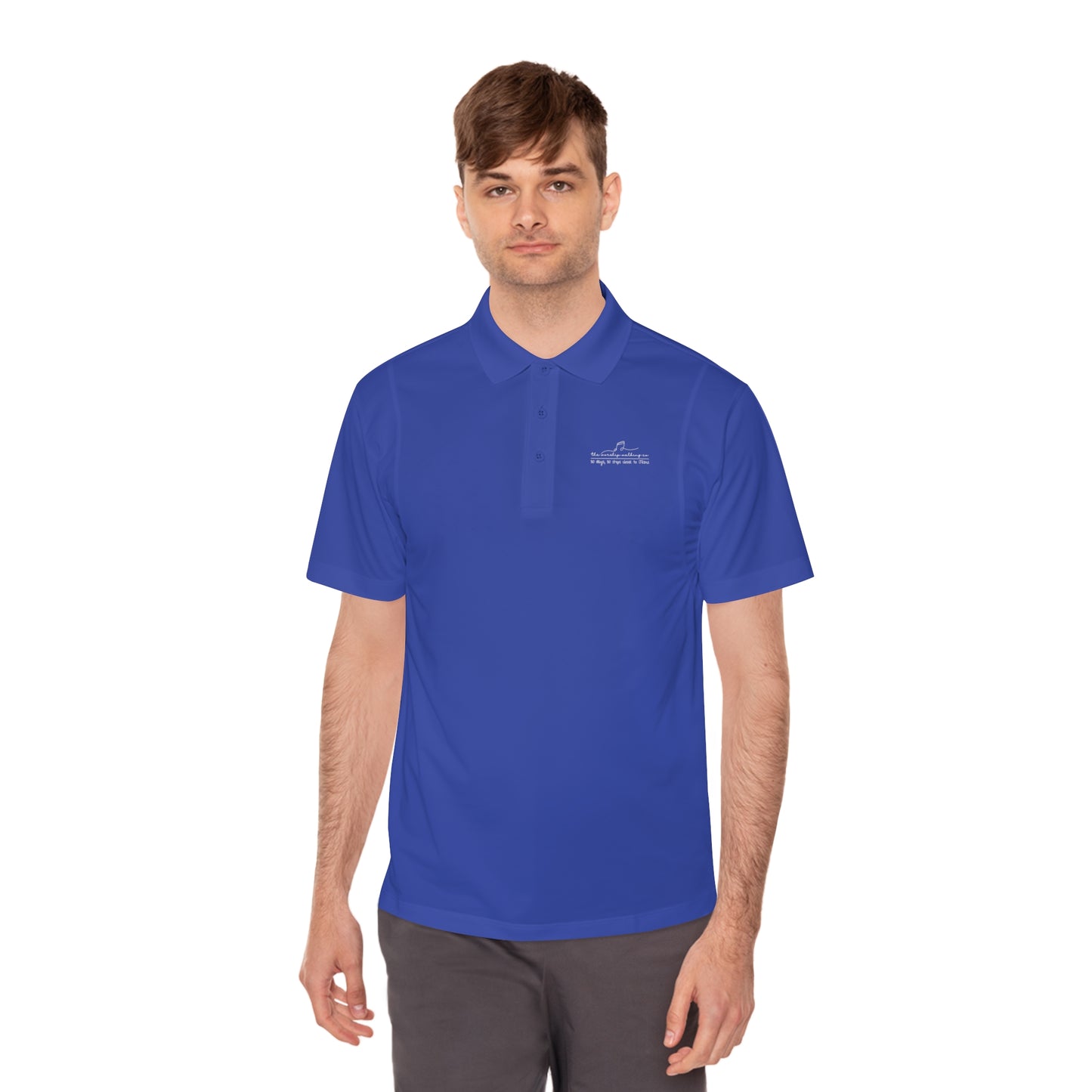 Worship Walking “30 Days, 30 Steps Closer to Jesus”, Men's Sport Polo Shirt